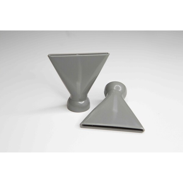 Cedarberg Snap-Loc Systems 3/4 System 3" Flare Nozzle Pac of 2 Dark Grey 8475-106 - main